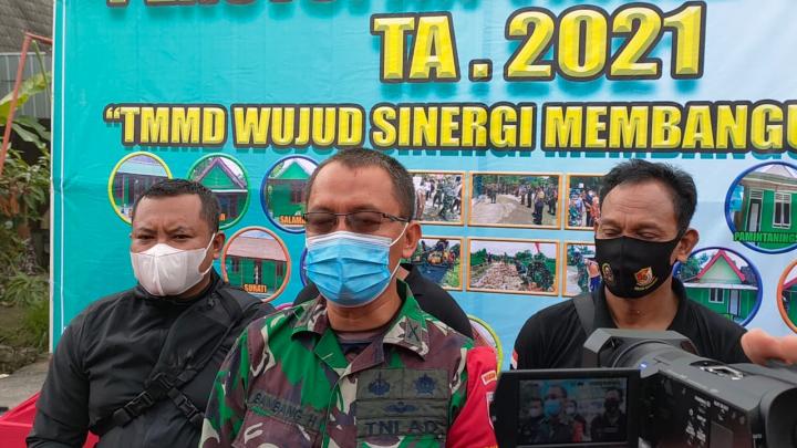 Selama Pelaksanaan TMMD 110 Kodim Bojonegoro Tak Ada Kendala